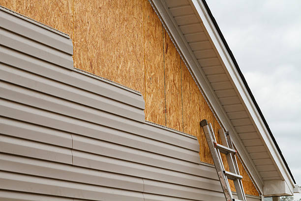 Professional Siding Replacement technician working in Cresson, TX